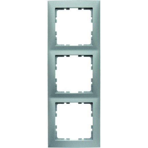 Rahmen 3-fach alu matt S.1 