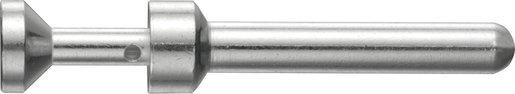 Kontaktstift Crimpkontakt 1 mm² Silber 