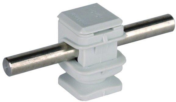 Leitungshalter DEHNsnap Kunststoff Rd. 8 mm grau 