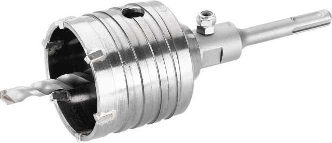 SDS-Plus-Schlagbohrkrone 82mm Länge 80mm SW12 M16 