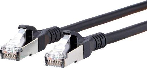 Patchkabel Kat6A 10GB_T AWG26 2RJ45 SFTP LS0H schwarz 1,0 m 