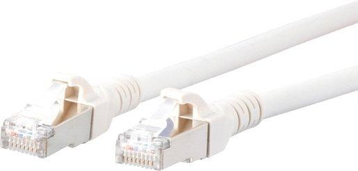 Patchkabel Kat6A 10GB_T AWG26 2RJ45 SFTP LS0H weiß 1,5 m 