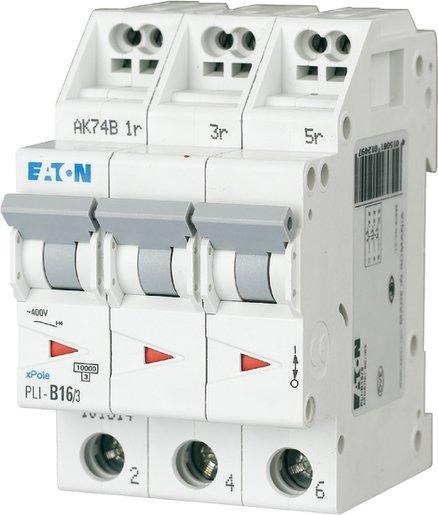 LS-Schutzschalter 3-polig 10kA C-Char 16A 3TE 