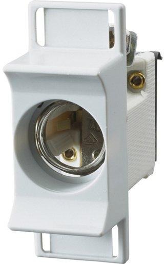 NEOZED Sicherungssockel D02 E18 63A 1-polig 400VAC mit Berührungsschutzdeckel 