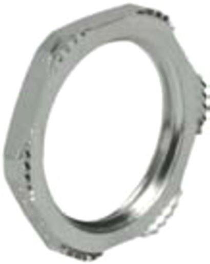 Gegenmutter Kabelverschraubung EMV M32 x 1,5 Messing / Vernickelt 