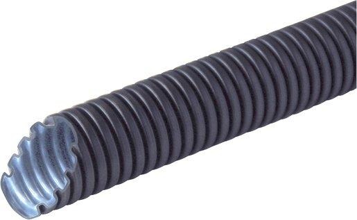 Kunststoffpanzerschlauch FFKU EM F UV 32 UV stabilisiert schwarz 