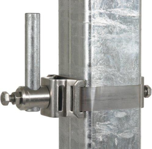 Bandrohrschelle f. Fangstangen NIRO 