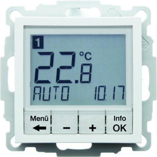 Temperaturregler mit Zentralstück zeitgesteuert S.1/B.3/B.7 Glas 
