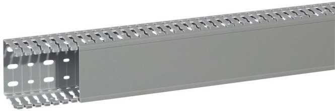 Verdrahtungskanal Transcab PVC 6 / 6.5 80 x 60 mm grau 5,2 m lang 