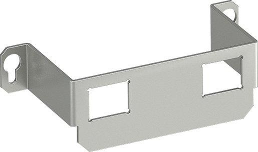 Montageträger für GE2 15 mit 2 x Lochbild Typ C 118x47x34 V2A 