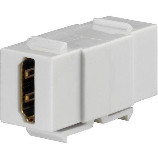 HDMI Keystone Modul reinweiß 
