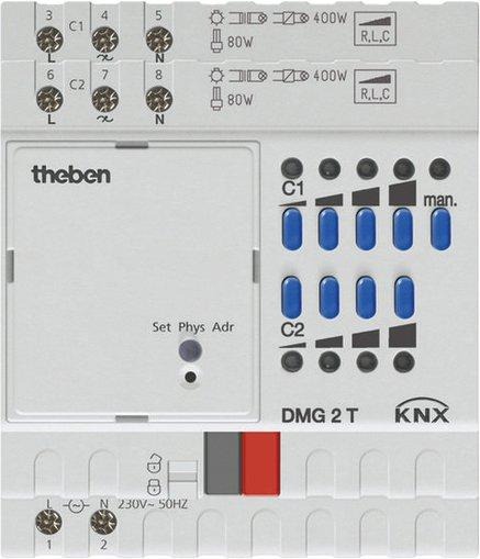 KNX Universaldimmaktor 2-fach Grundgerät 