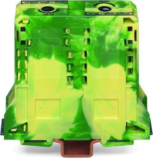 2-Leiter-Schutzleiterklemme 25 - 95 mm² grün-gelb 