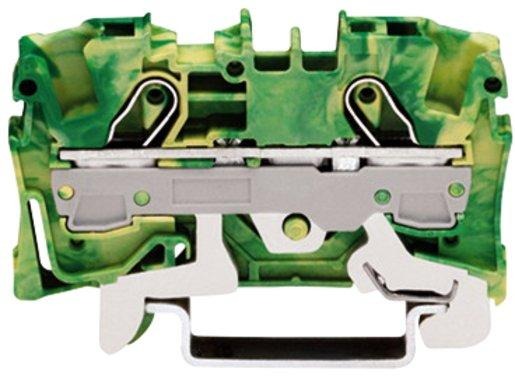 2-Leiter-Schutzleiterklemme Ex e II geeignet 0,5 - 6 mm² grün-gelb 
