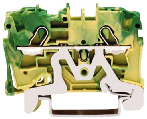 2-Leiter-Schutzleiterklemme Ex e II geeignet 0,5 - 4 mm² grün-gelb 