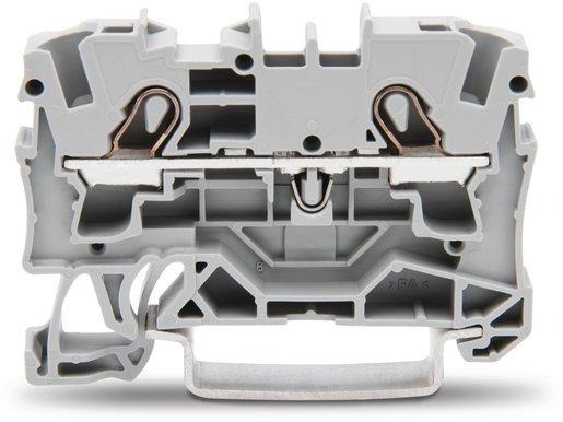 2-Leiter-Durchgangsklemme Ex e II geeignet 0,5 - 4 mm² grau 