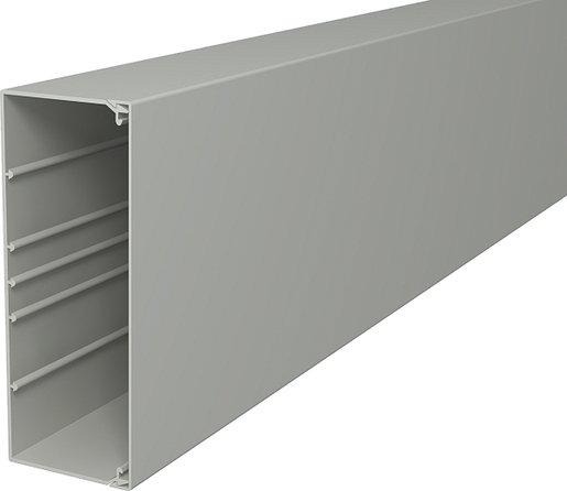 Leitungsführungskanal mit Bodenlochung 80x210 mm reinweiß 