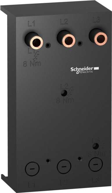 Adapter für Sammelschienensystem 3-polig 80 bis 250A 60mm IP20 