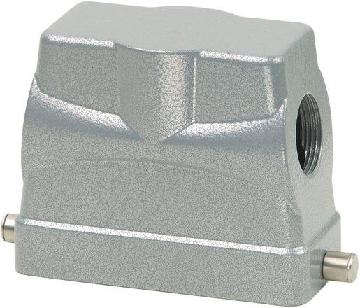 Tüllengehäuse B16 H 76 mm LVN 1 x M40 seitlich Gewindebohrung 