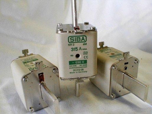 NH-Sicherung aM Gr.2 690V 315A Kombimelder 
