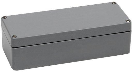 Klemmengehäuse Alu-Druckguß RAL7001 silbergrau IP65 220 x 122 x 80 mm 