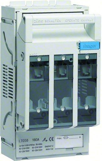 NH00-Trenner 3 x 160 A SS 60 mm 70 mm² 