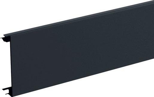 Brüstungskanal Oberteil 80 mm grafitschwarz BRP08029011 