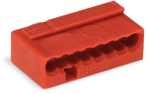 MICRO-Verbindungsdosenklemme 8-Leiter-Klemme 8-polig rot 