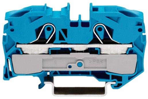 2-Leiter-Durchgangsklemmee 0,5-16/25mm² blau 