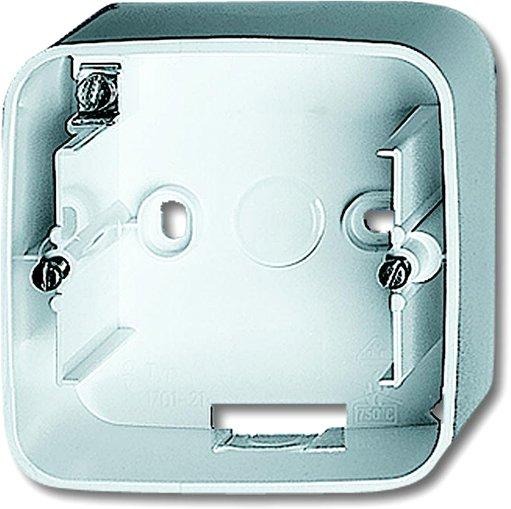 Aufputz Gehäuse Reflex 1-fach alpinweiß 