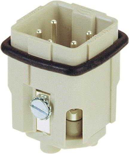 Han A Stifteinsatz 4-polig Schraubanschluss 400V / 10A 