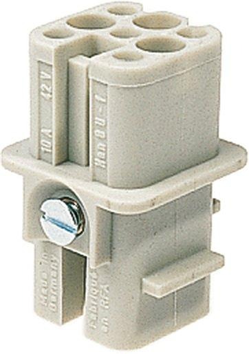 Han D Buchseneinsatz 8-polig Crimpanschluss 250V / 10A 