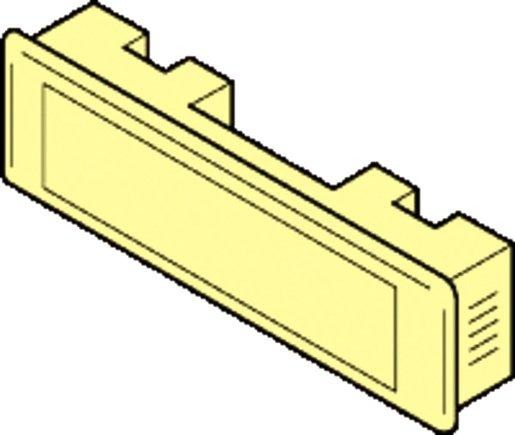 Kombitaster Lira weiß 75x22mm 