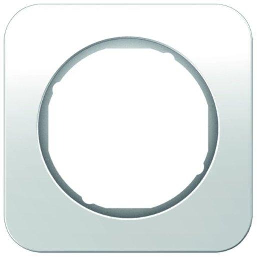 1-fach Rahmen R.1 polarweiß glänzend 