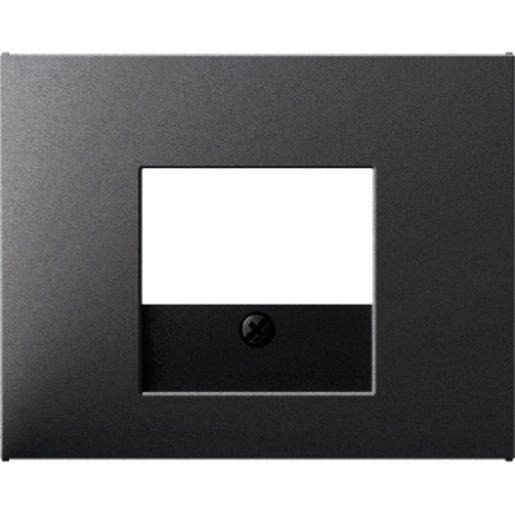 Zentralstück mit TAE-Ausschnitt K .1 anthrazit matt 