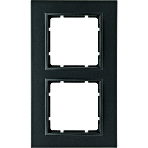 2-fach Rahmen B.7 anthrazit matt 