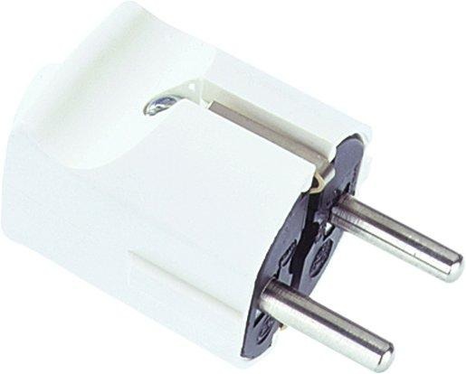 Schukostecker zentral weiß bruchfest 