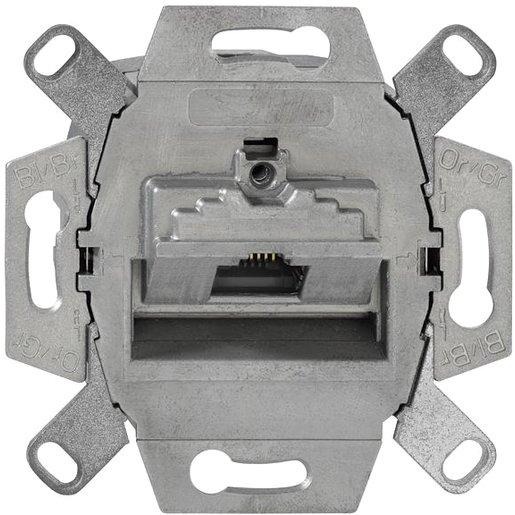 Datendose Kat6 ohne Zentralstück und Abdeckplatte 1 x 8-polig RJ45 