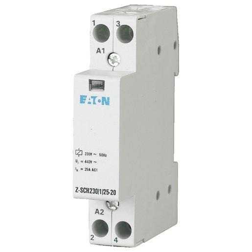 Installationsschütz 230V AC 2S 25A 