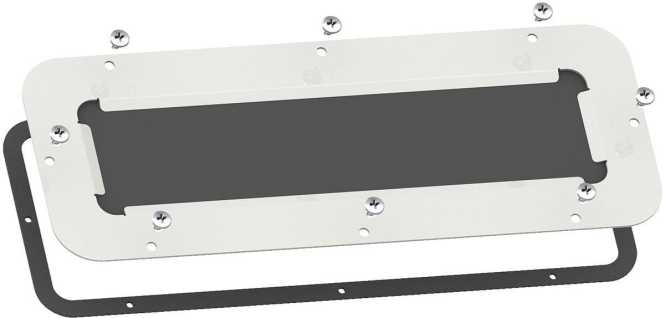 Flexicable Einführungsplatte 445X130 