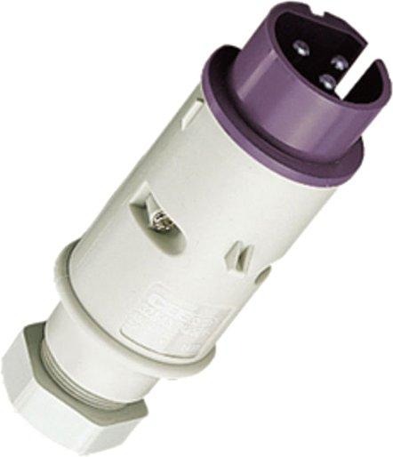 CEE-Stecker 32A 2p 20-25V IP44 50-60Hz 