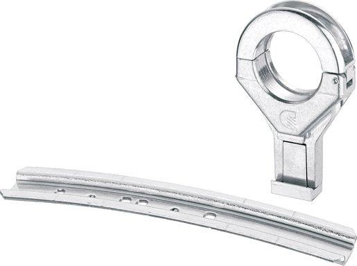 Multifeedschiene 17cm für 2 LNBs mit 1 Alu-Feedhalter 40 mm 