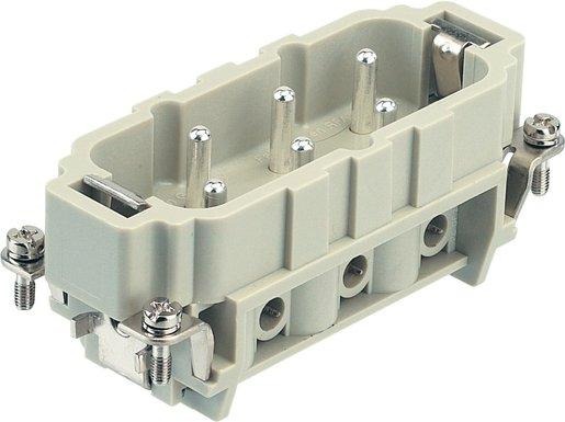 Stifteinsatz Han 6 HSB-STI (1-6) Schraubanschl. Querschn. 4 - 6 mm² 