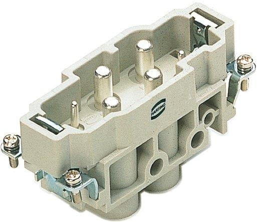 Stifteinsatz Han K4/0-STI-S (1-4) Schraub Querschnitt 1,5 - 16 mm² 