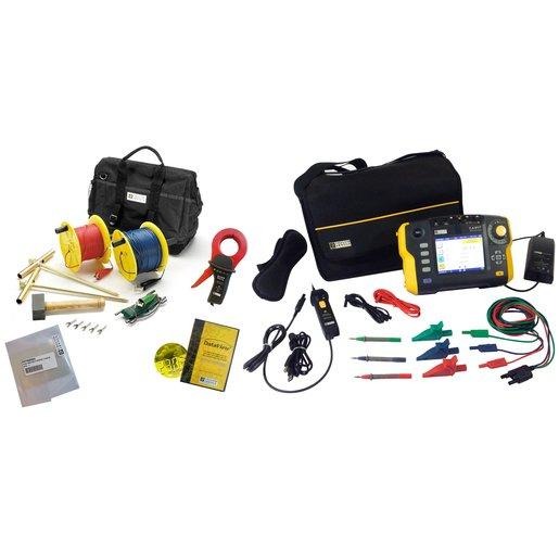Installationstester Profi Set inkl. Zange Erdungszubeh. u. Software 