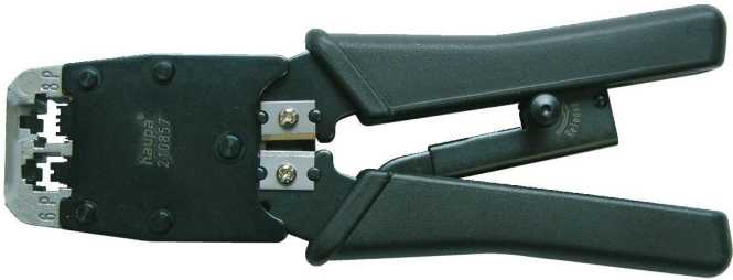 Crimpzange für Westernstecker RJ11 RJ12 6(4) RJ 45 