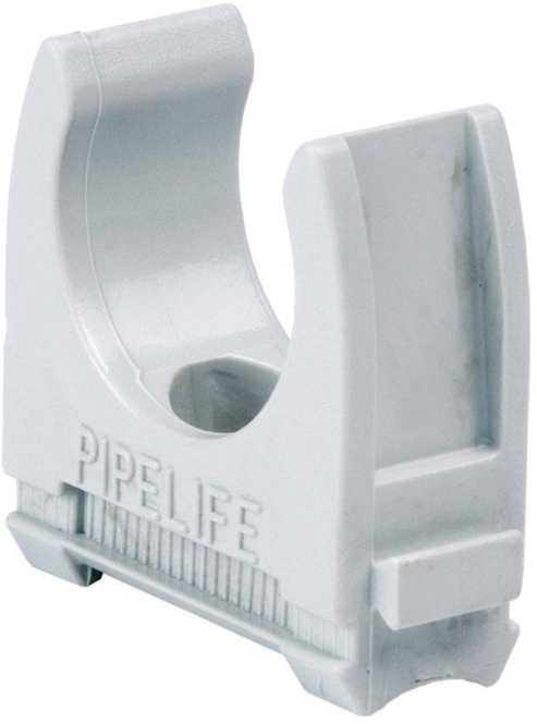 Reihenklemmschelle 40 hellgrau 