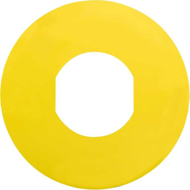 NOT-AUS-Schild ohne Bez. 60mm ZBY-9101 