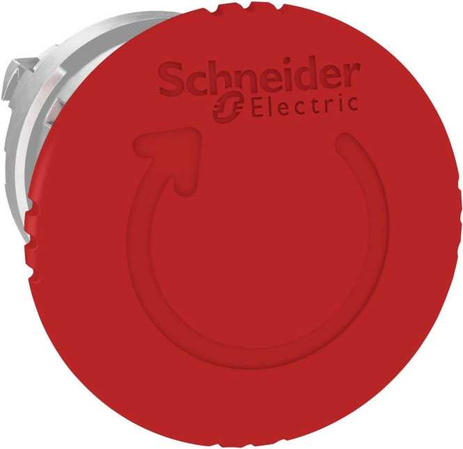 NOT-AUS-Taster RAST Drehentriegelung Ø 40 mm rot 