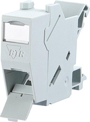 Anschlusseinheit Trägerschiene TH35 E-DAT modul REG IP20 lichtgrau unbestückt 